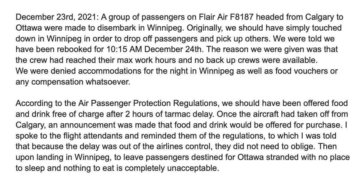 helenstrip's tweet photo. @FlairAirlines @globeandmail @CBCNews @FlairAirlines1 https://t.co/dFTLLhWnyA