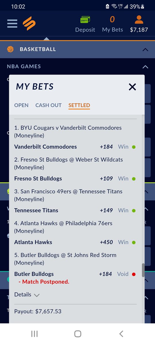 GameChangerzPVN's tweet photo. We hope you all took advantage of our Tic Tok promo with a daily 5 team round robin for FREE!  Tonight went 4-0 either 1 game postponed.  $330 paid $7,657.53!!!  #WePlayWhatWeSay #ResultsMatter https://t.co/L3H6NPnRAp