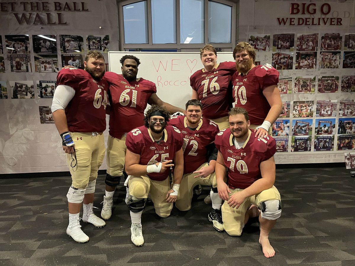 Elon, Offensive Line 2021