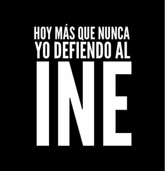 Los veo muy apáticos de esto depende nuestro futuro y el de nuestros hijos y nietos, no dejemos a este zángano aprendiz de dictador terminar con el INE.