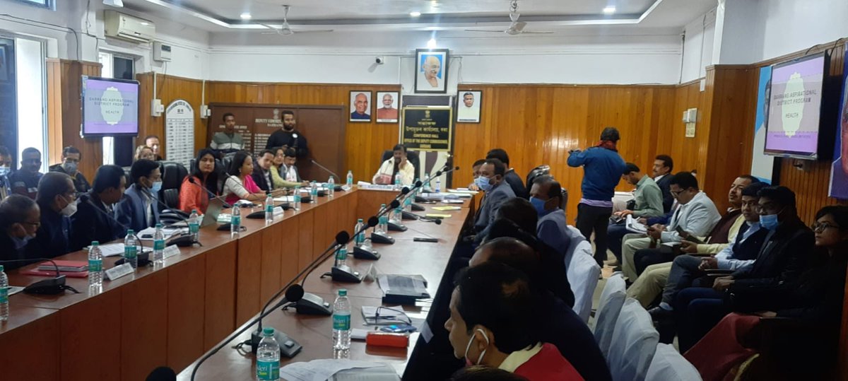 airnews_ghy's tweet image. Union Minister of State for Social Justice and Empowerment A. Narayana Swamy reviewed the performance of different government departments in regards to the aspirational status of Darrang district. 
#AIRPic: Mayukh