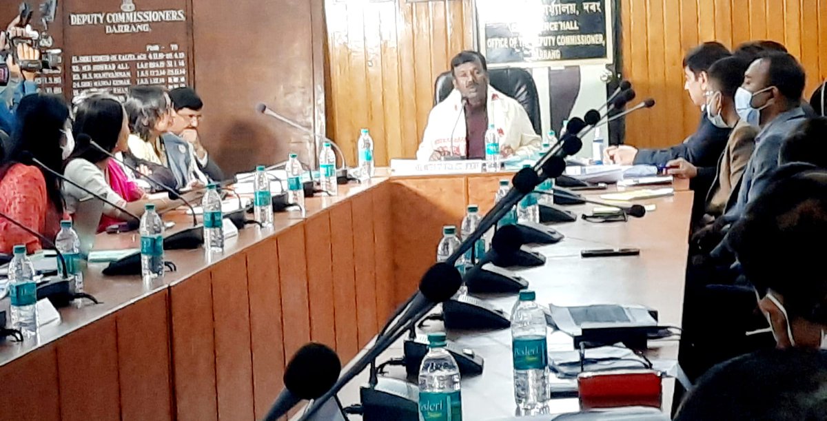 airnews_ghy's tweet image. Union Minister of State for Social Justice and Empowerment A. Narayana Swamy reviewed the performance of different government departments in regards to the aspirational status of Darrang district. 
#AIRPic: Mayukh