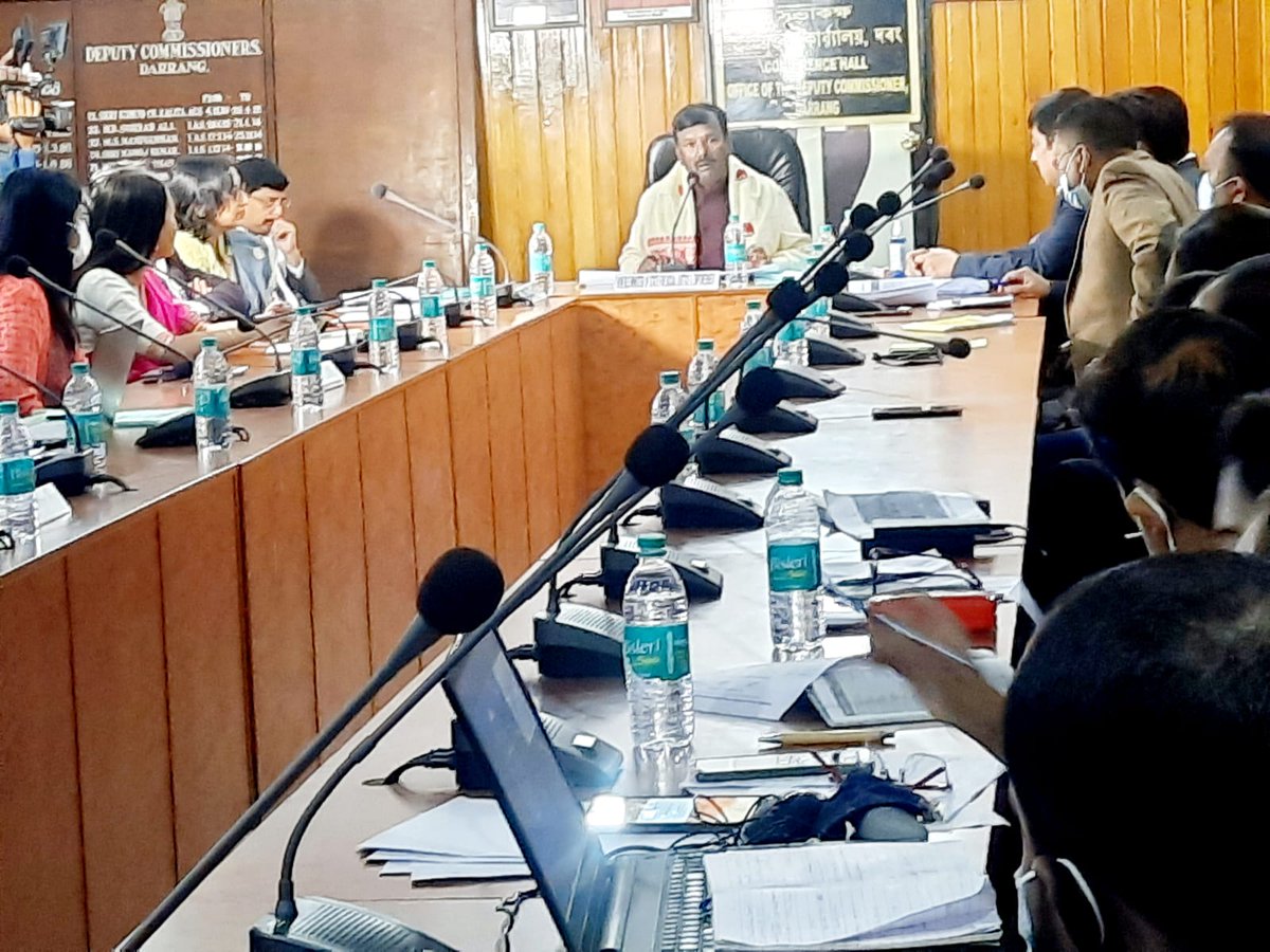airnews_ghy's tweet image. Union Minister of State for Social Justice and Empowerment A. Narayana Swamy reviewed the performance of different government departments in regards to the aspirational status of Darrang district. 
#AIRPic: Mayukh