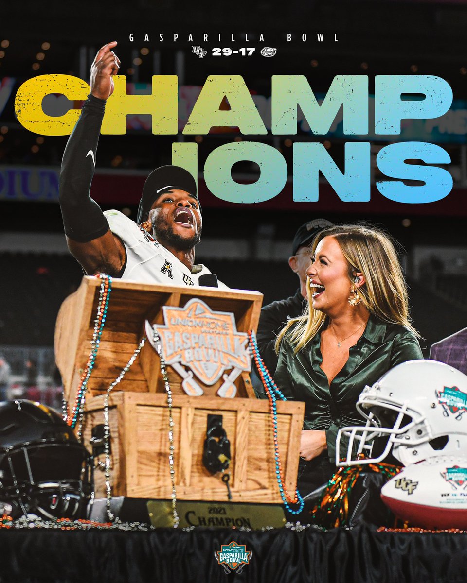 UCFKnights's tweet photo. 🏆🏆 https://t.co/eDsQGvFtKX