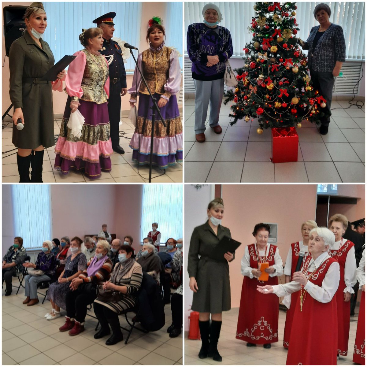22.12.21г. Дети войны ТОС на мероприятии  " Трудовой подвиг Ульновцев"в КЦ Аврора.