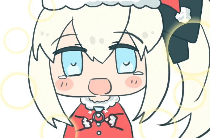 #FGO
#モルガン
サンタさんになったけど、やっぱりプレゼントは欲しかったもるがんちゃん。 