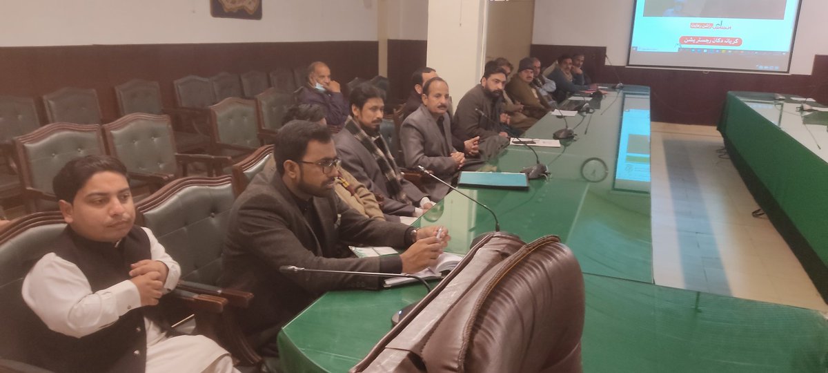 AnoshDaniel2's tweet photo. Training of UC Secretaries for registration of shopkeepers for the Ehsas Rashan Program. @Noormengal_  @Kausarcsp  @ShaziaMumtaz12 @waqarsaghla  @Zohaibabbasss https://t.co/K6sxRxWYZE