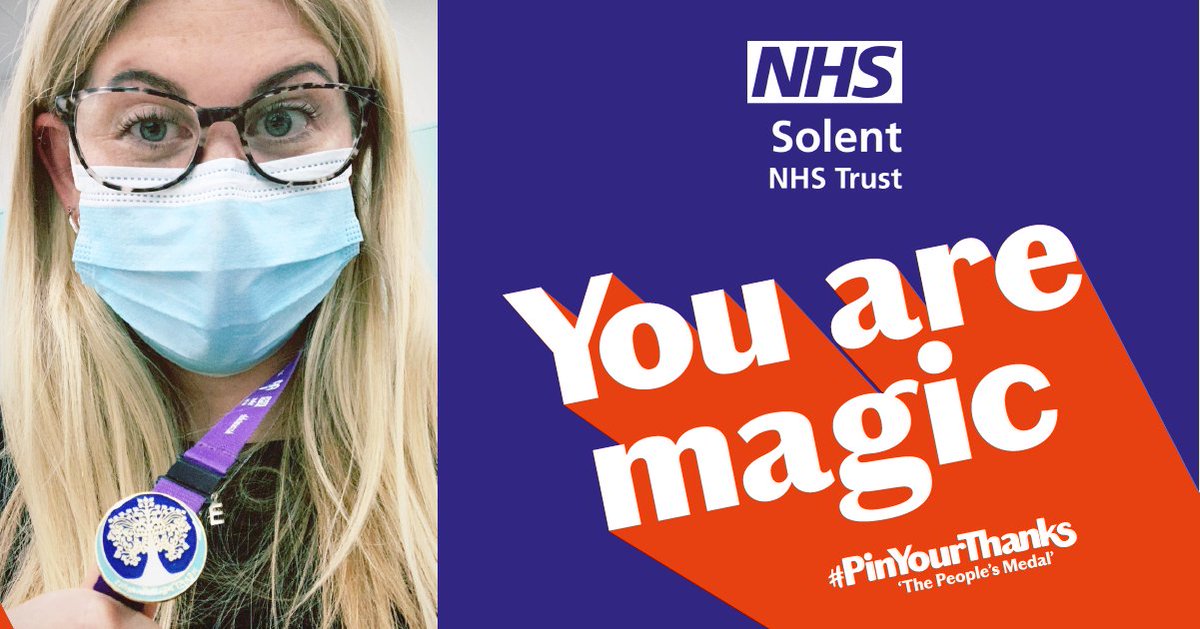 PinYourThanks's tweet image. We're incredibly excited to have teamed up with @solentnhs_trust to give thousands of #PinYourThanks to the incredible people of Team Solent NHS 🙏🏾😍!⁠
⁠
Who do you think is 💥magic?⁠
⁠
#HeartOfSolent #ThankYou #NHS ⁠
@nhscharitiestogether @volunteering_uk