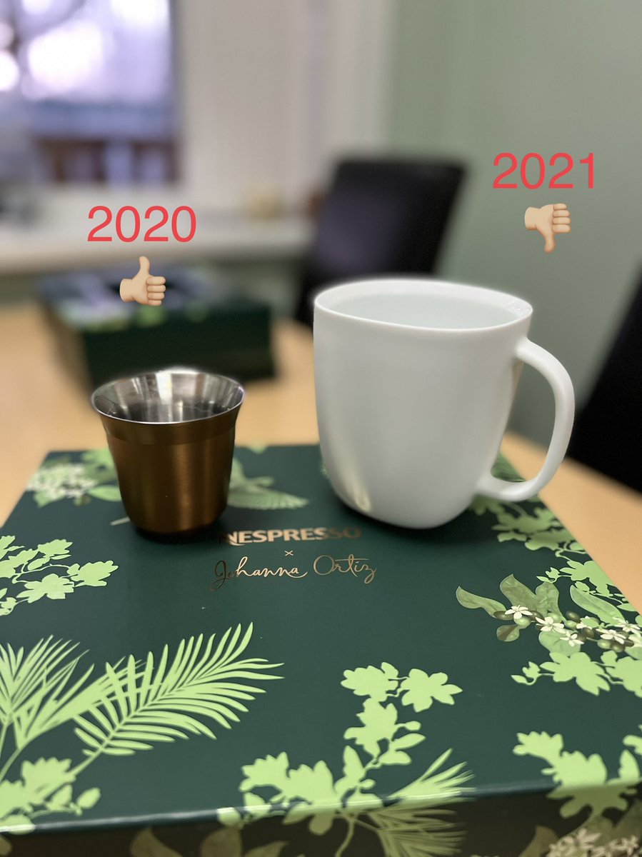 Really disappointed with <a href="/NespressoUK/">Nespresso UK&Ireland</a> Advent Calendar this year. Last year beautiful espresso lungo cups. This year a porcelain mug! Guess that’s the last year I buy that!