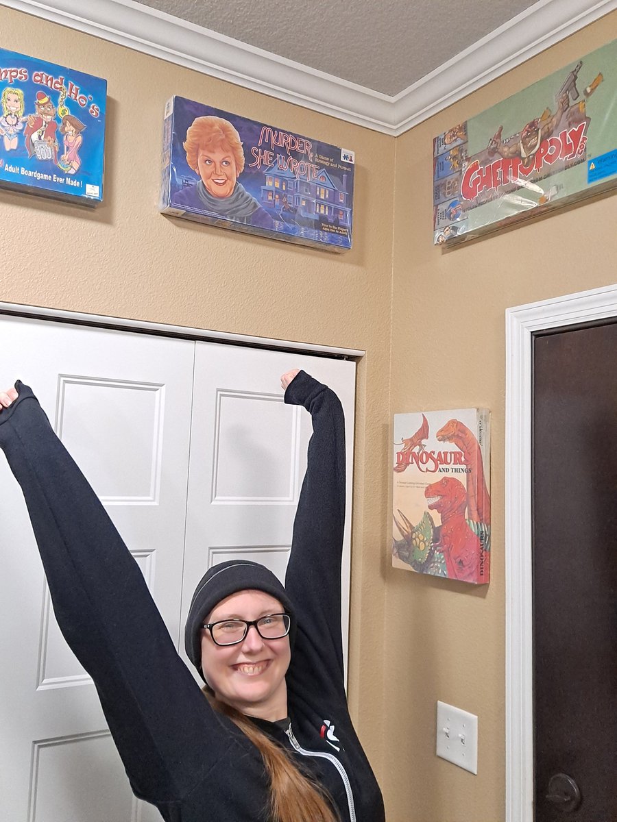 We don't have a tree. But we decided to hang the best of the best! Dinosaurs and things. Murder She Wrote. Ghetto-Opoly. And of course PIMPS AND HOES. rule 64 everything is a board game. MERRY CHRISTMAS.