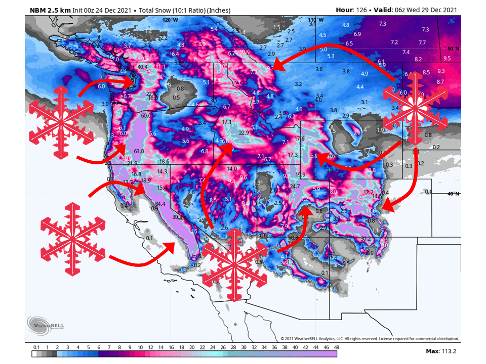 SnowBrains Forecast: Holiday Snow Out West Under Active Pattern, And Lots of it
ift.tt/3qoh59a