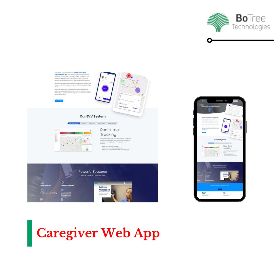 BoTreeTech's tweet image. We built a method used to verify home #healthcare visits to ensure patients are not neglected &amp;amp; to cut down on fraudulently documented home visits. Stated simply, the solution is a multi-tenant #WebApplication that supports visit verification of #caregivers.
#casestudy #homecare