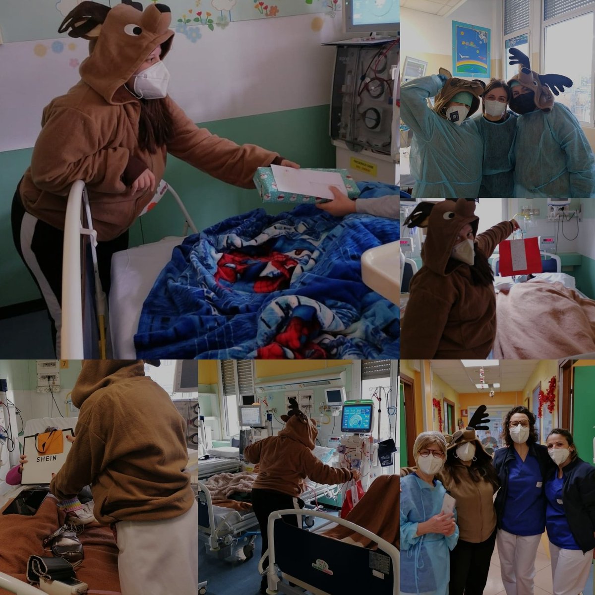 NobisTux's tweet photo. Arrivano i regali 🎅frutto dell'evento " Chi ha rubato il Natale " al Camp Rebel dei Lions Squad ASD con #taginn .
📸 Valeria🦌
Le prime consegne dei doni 🎁 ai bimbi 👶 nei reparti pediatrici degli ospedali 🏥 . https://t.co/RzYG7fjU8Y