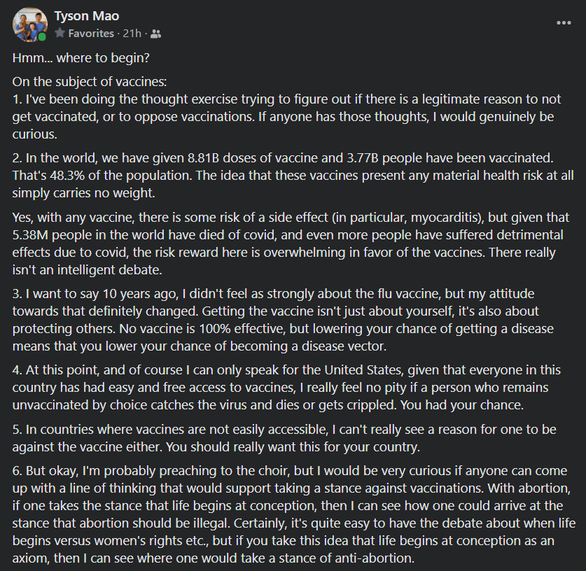 CareyAnthonyGLY's tweet photo. My friend Tyson, is the smartest person I know (and that's really saying a lot)! I would love see some #TrumpFuck try to argue with this. https://t.co/d5boK2ZTsc