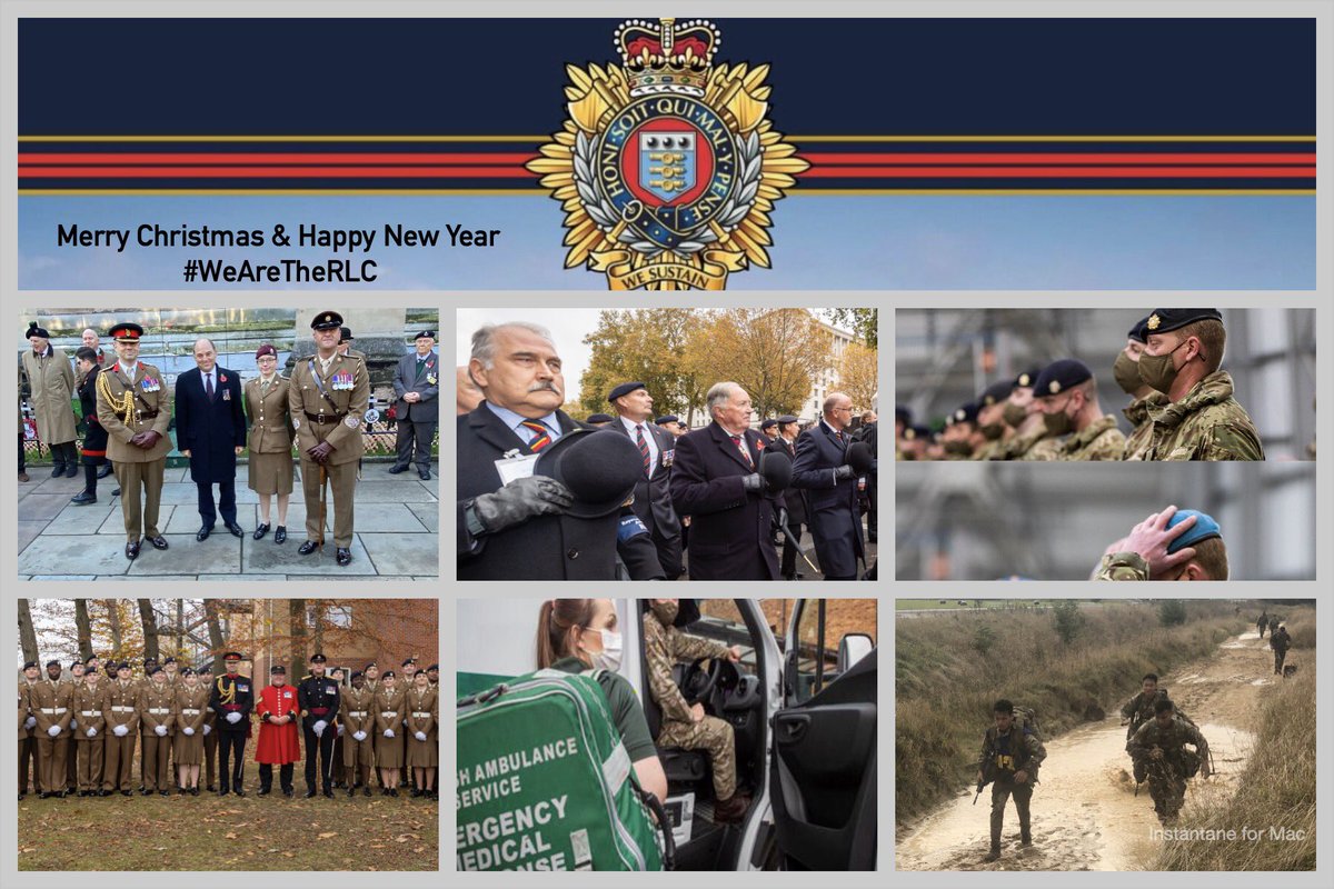 Merry Christmas &amp; HNY to the <a href="/UKArmyLogistics/">The Royal Logistic Corps</a> Family &amp; our followers. 

If you are Deployed in UK 🚑 or Abroad, stay safe and keep being awesome , we are all extremely proud of you. 

#WeAreTheRLC 
<a href="/150RegimentRLC/">150 Regiment RLC</a> <a href="/156RLCNW/">156 Regiment RLC</a> <a href="/165PortRegtRLC/">165 P&M Regiment RLC</a> <a href="/17_RLC/">17 Regiment RLC</a> <a href="/162MC/">162 Regt RLC</a> @167RegimentChef