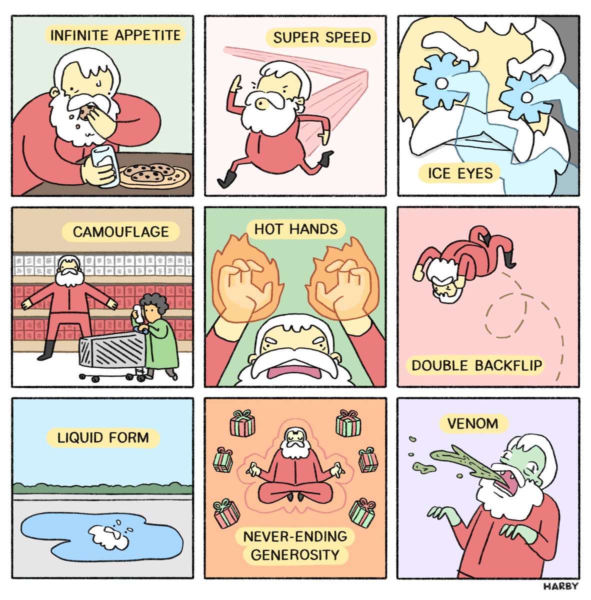 Santa's Secret Super Powers