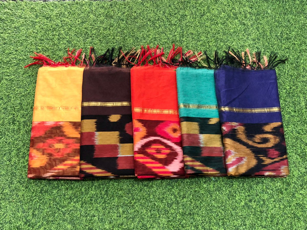 kavya_stylein's tweet image. Pochampally cotton silk Sarees
Rs 950/-
6.20 mtrs
Running Blouse
Shampoo wash 
Colour may slightly vary due to digital photography
Shipping Extra
#2ktrends