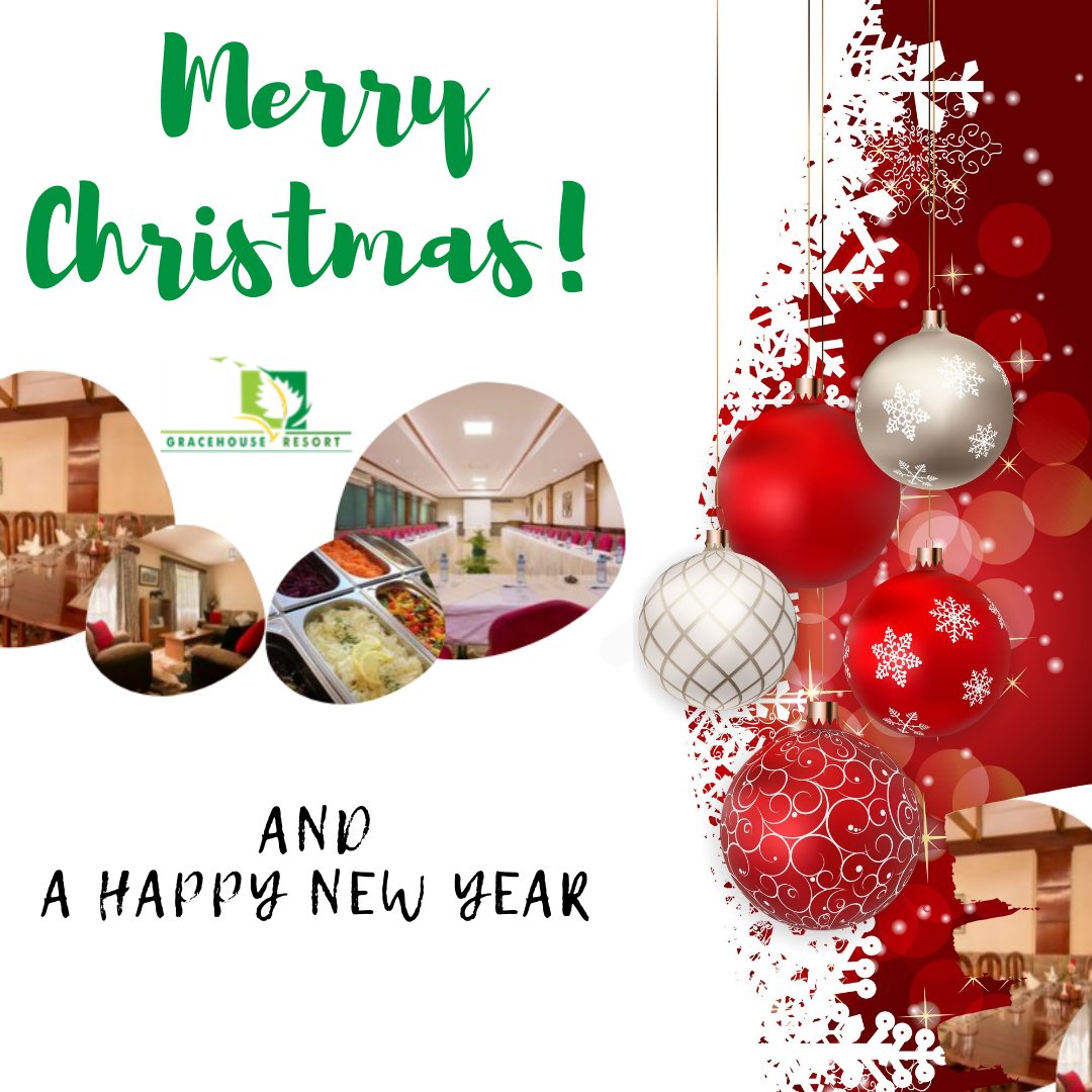 GracehouseKenya's tweet photo. Happy Holidays from everyone at Gracehouse Resort .
We hope your holidays will be filled with joy and laughter through the New Year.
#merrychristmas  
#Christmas 
#christmas2021 https://t.co/9YTrMECwOz