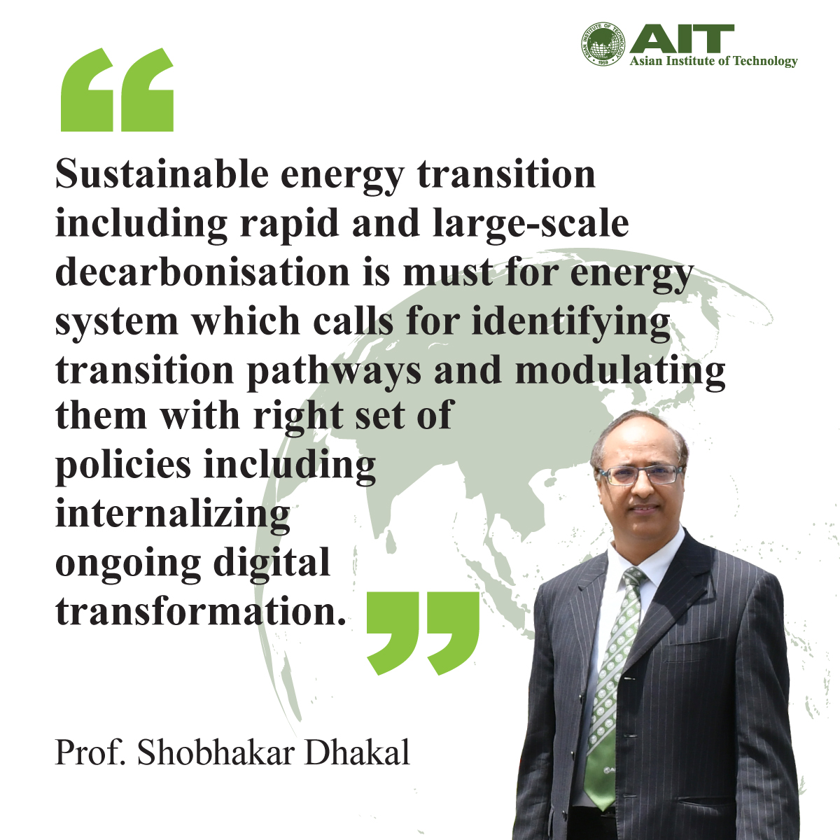 AITAsia's tweet photo. Meet one of the world’s top 2% scientists, Prof. Shobhakar Dhakal, AIT Professor and Vice President of Academic Affairs
Full story on AIT’s top 2% global scientists: https://t.co/zSImYGEKYP
#carbonisation #sustainable #energy #transition #system #climatechange #environment https://t.co/Yo3FK58sFE