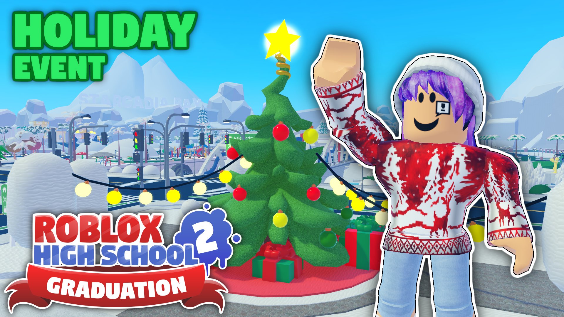 🎄☃️ (HOLIDAY EVENT) - Late To School - Roblox