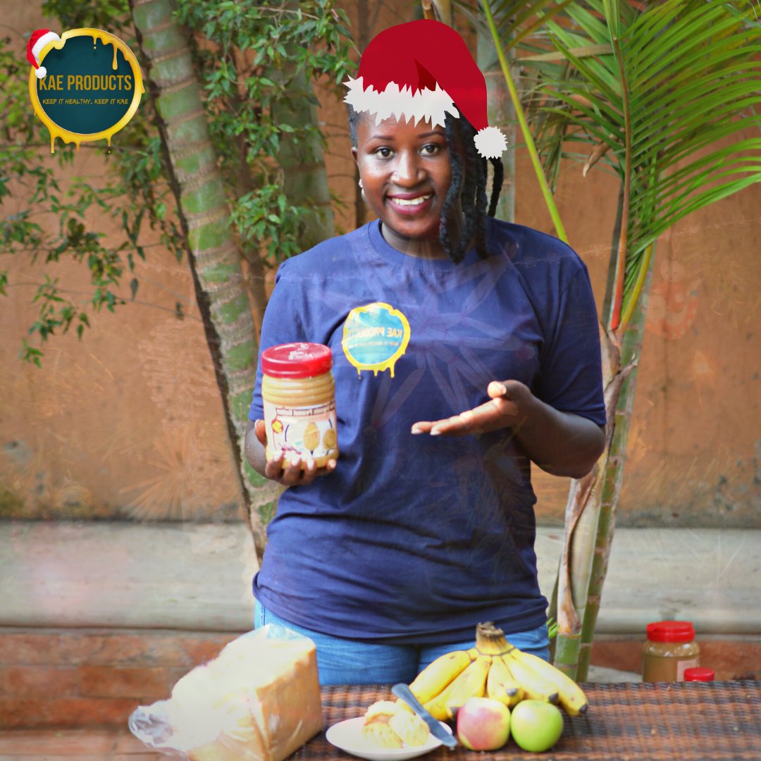 KaeProductsUG's tweet photo. As you make your Christmas food shopping lists, trust me it will be such bad idea if our pure and organic peanut butter misses on that list.

Don't miss out on super scrummy meals by ordering from us.

📞0784166667/0704996858
#KeepItHealthyKeepItKae https://t.co/KaylpQRVBK