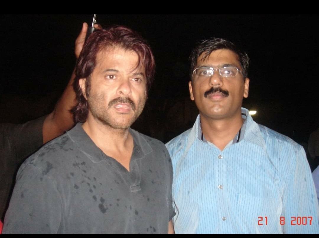  Happy Birthday to always young Anil Kapoor... memories from Jaisalmer AF stn 