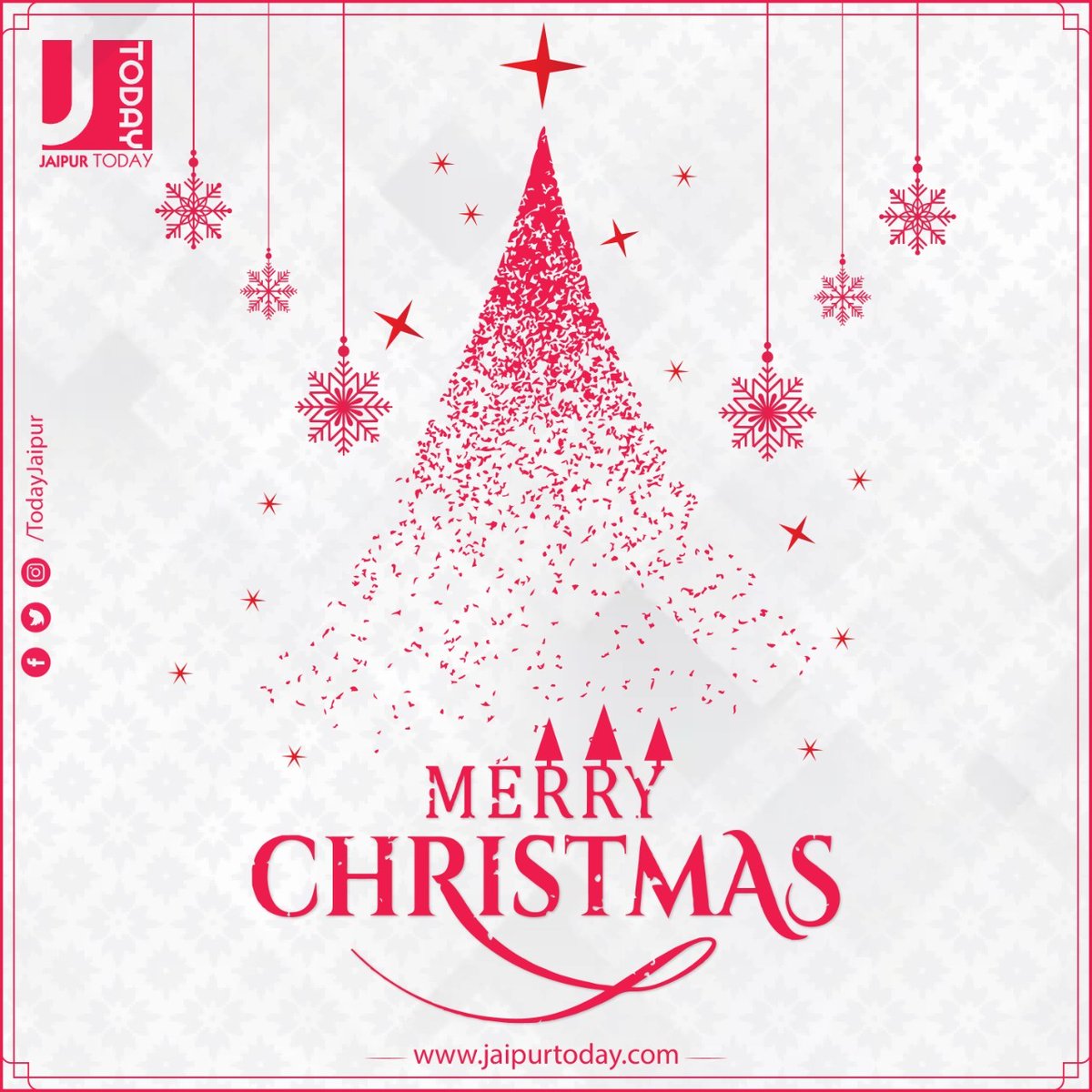 TodayJaipur's tweet photo. Merry Christmas to all of you.
#JaipurToday #Jaipur #Rajasthan
#Christmas #marrychristmas https://t.co/p1d68I0Wy1