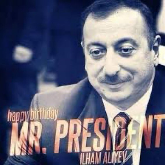 Today is the 60th jubilee of  President, Supreme Commander-in-Chief Ilham Aliyev.

Happy birthday, Mr. President! 