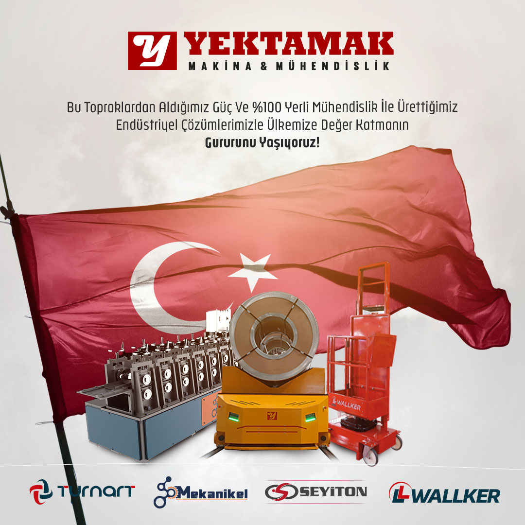 🇹🇷 Bu topraklardan aldığımız güç ve %100 yerli mühendislik ile ürettiğimiz endüstriyel çözümlerimizle ülkemize değer katmanın gururunu yaşıyoruz!

🖱 yektamak.com.tr

#Mühendislik #YerliveMilli #YerliveMilliSanayi