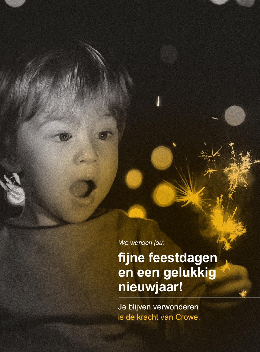 Wij wensen jou: fijne feestdagen en een gelukkig nieuwjaar!