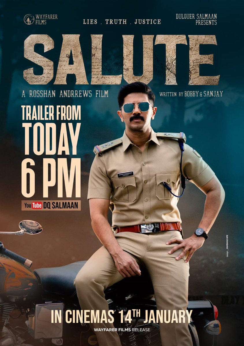 VfxBricks's tweet image. Our Next Project @SaluteMovie2021  Directed By Rosshan Andrrews  Written By BOBBY SANJAY 
Staring Dulquer Salmaan @dulQuer
Trailer From Today 6pm. In Cinemas 14th January
@SaluteMovie2021  @dulQuer  
#DigiBricks #Vfx #Salutemovie #RosshanAndrews