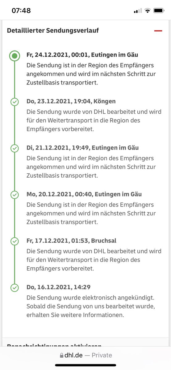 SR2507's tweet photo. @DeutschePostDHL Ich habe langsam kein Verständnis für das hohe Paketaufkommen und keine Geduld mehr. Sieht nach Optimierungspotenzial für 2022 aus! https://t.co/EKG9qYu4hP