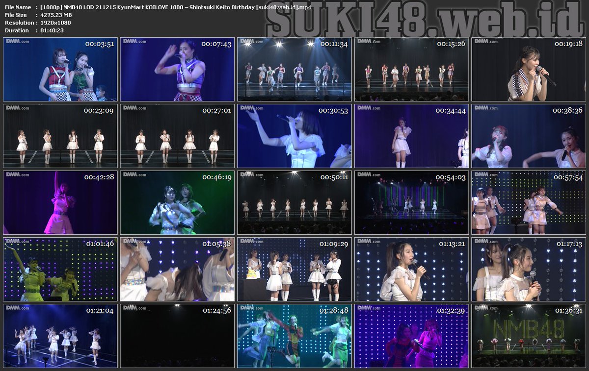 suki48_'s tweet photo. NMB48 LOD 211215 KyunMart KOILOVE 1800 – Shiotsuki Keito Birthday

NMB48 LOD 211217 Shiroma Miru Produce W1N-C – Kawakami Chihiro Birthday

NMB48 LOD 211219 Shiroma Miru Produce MIXJUICE 1800 – Yamasaki Amiru Graduation Announcement

https://t.co/TNSLOTBmD6 https://t.co/325DSApYQp
