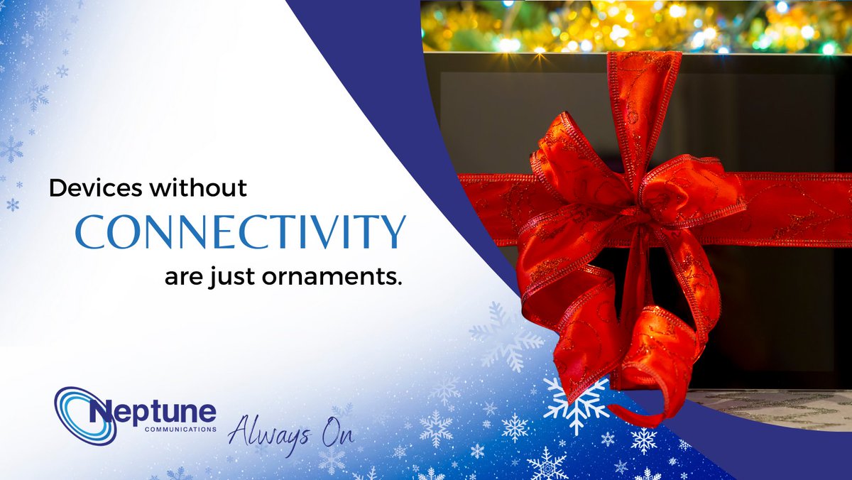 Neptune_Comms's tweet photo. Start the new year with #AlwaysOn solutions and stay connected. Talk with us. #technologyforgood #redundency https://t.co/7WuvJ0L8EA
