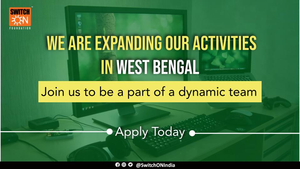 SwitchONIndia's tweet photo. We are expanding our activities and looking for passionate team member to join our dynamic team as Sr.Project Coordinator at Kolkata West Bengal .
Come and join us. Apply today. For more info &amp; job details pls check https://t.co/tyrUf7KEXU
Please share in your circles @Kenz300zx https://t.co/Kkn3g3aEyj