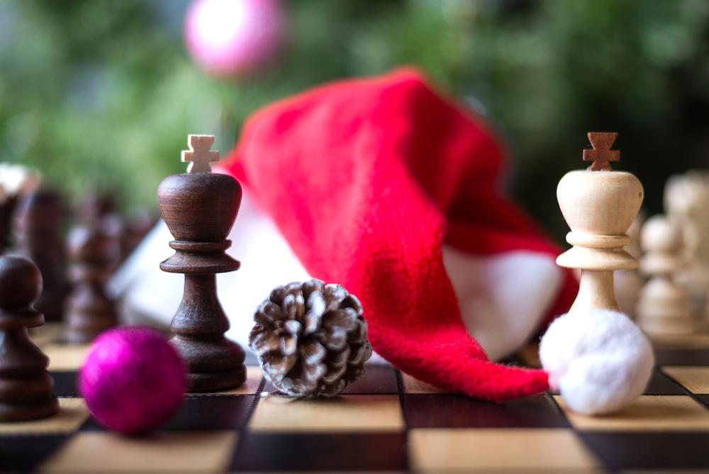 новогодние шахматы