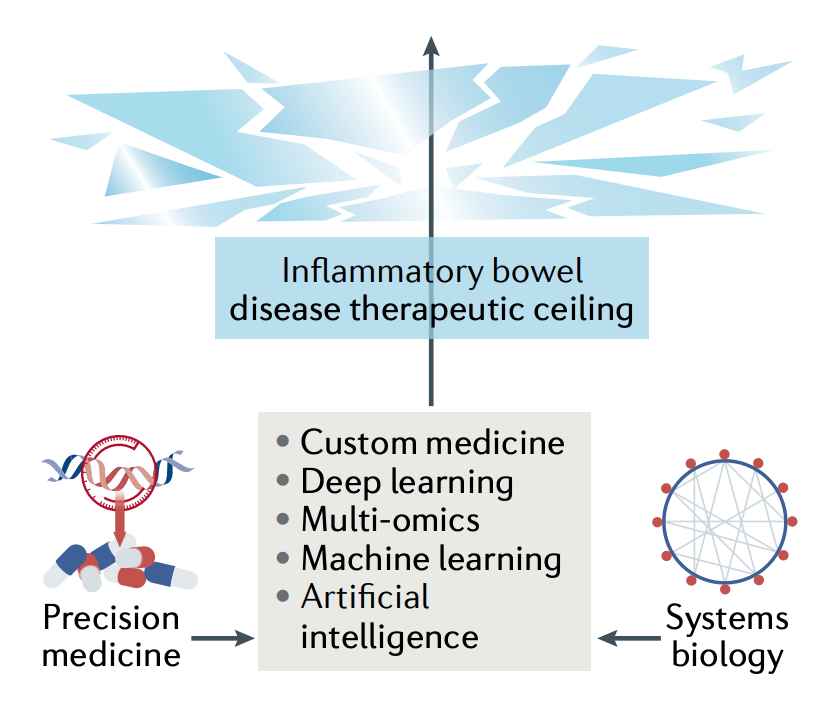 GMFHx's tweet photo. Key studies published in 2021 demonstrated mechanisms that drive pathogenicity in Crohn’s disease and potential targets to address. This Year in Review in @NatRevGastroHep explores the potential and caveats of precision medicine in IBD https://t.co/PNqFj8fSef https://t.co/GIM2PAj7ht