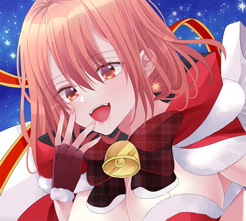 karausa_circle's tweet photo. クリスマスイヴですね。皆さまいかがお過ごしでしょうか。。

再掲ですがクリスマスイラストです。ソシャゲのクリスマスイベントで手に入りそうなイメージで描いていただきました

#イラスト好きな人と繋がりたい 
#XMAS2021 
#XmasEve https://t.co/iDwOn5tEaO