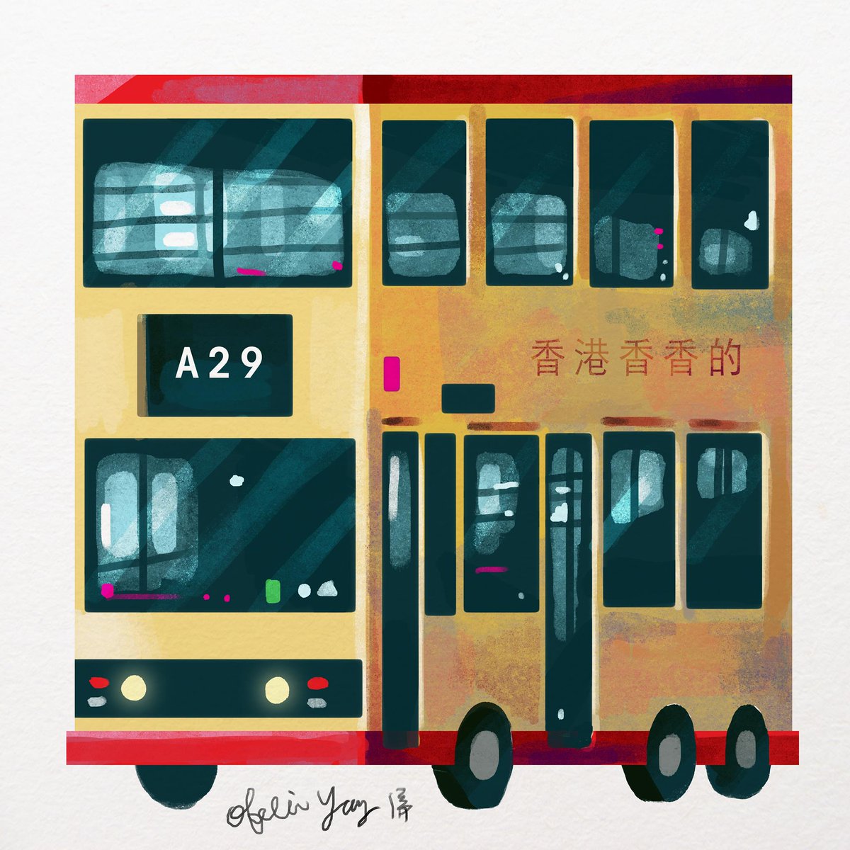 Hong Kong Bus.

#tezos #hicetnunc