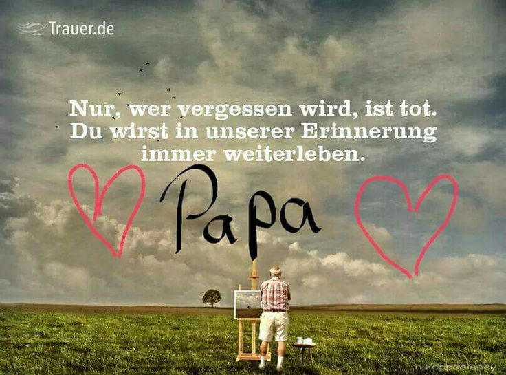 Ich vermisse meinen verstorbenen mann