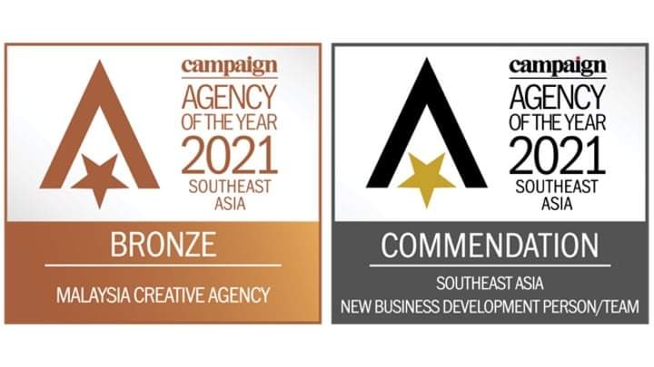 THREE AGENCY-OF-YEAR WINS IN THREE DIFFERENT AWARD SHOWS IN A SINGLE YEAR...DONE! Plus a solid commendation as Southeast Asia's Business Development Team of the year. Bring on 2022! #FCBKL #1MalaysianAgency #TheChallengerAgency #NoPlanB