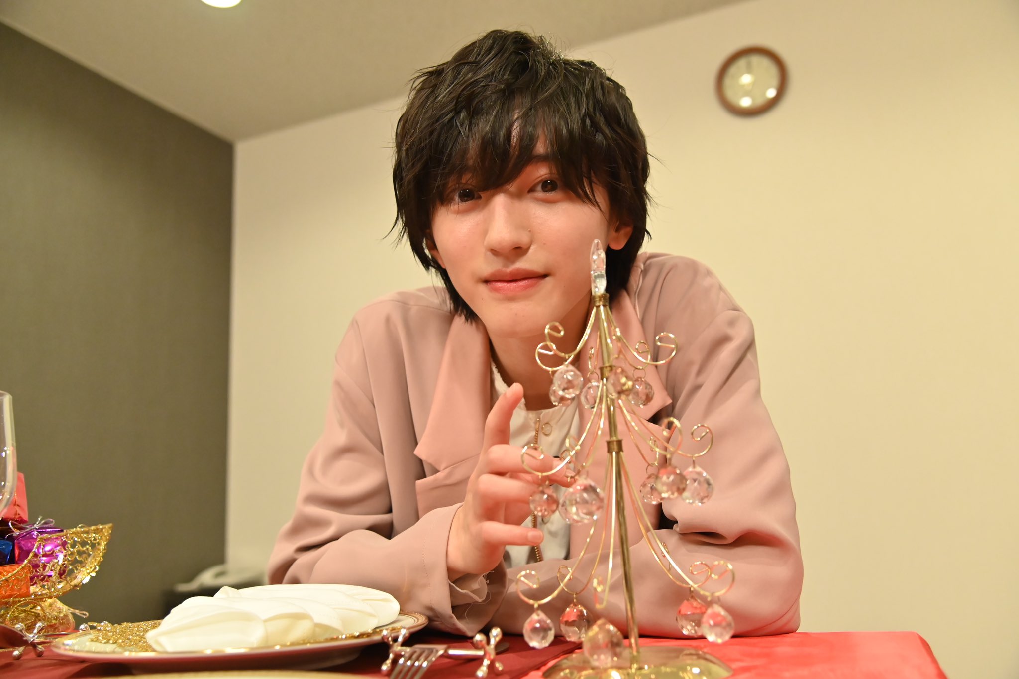 なにわ男子 - 道枝駿佑Greeting Photo 2020 Christmas なにわ男子 なにわ男子道枝駿佑クリスマス公式写真