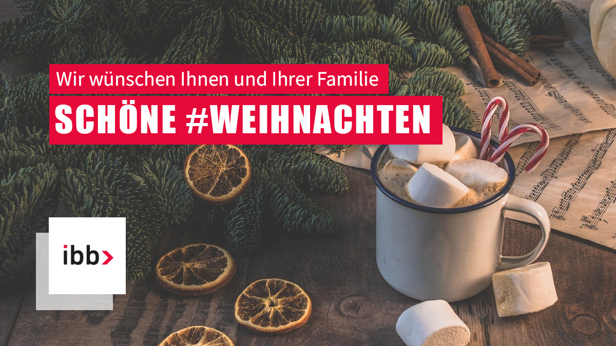 ibbIngGmbh's tweet photo. #ibb wünscht einen schönen Heiligabend und frohe Feiertage im Kreise Ihrer Lieben. Bleiben Sie gesund! 🎄🎅⛄

#Weihnachten #MerryChristmas #HoHoHo https://t.co/ki9DzCZi0W