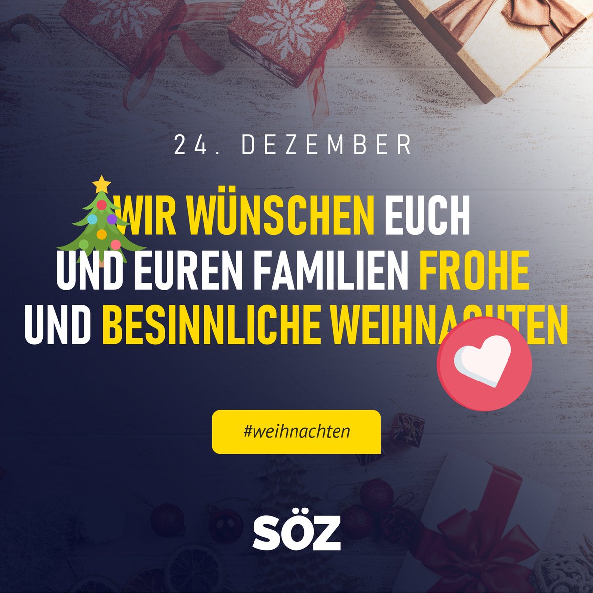Wir wünschen Euch und Euren Familien frohe und besinnliche Weihnachten sowie erholsame Feiertage.🎄#froheweihnachten
