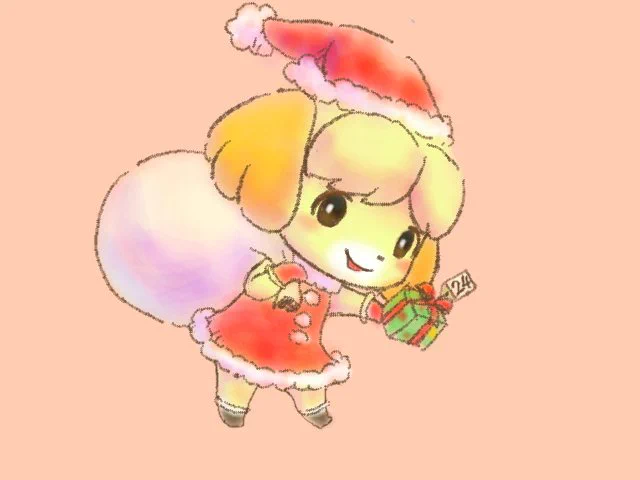みなさ～ん❗メリークリスマス🌟
どうぶつの森 アドベントカレンダー 24 