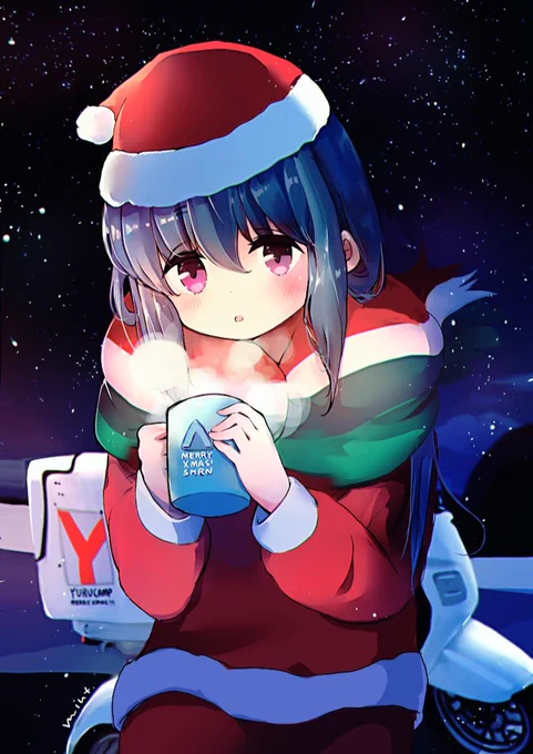 クリスマスもお仕事ご苦労様〜

な、サンタ帽子まりん🤶🍕🛵 
