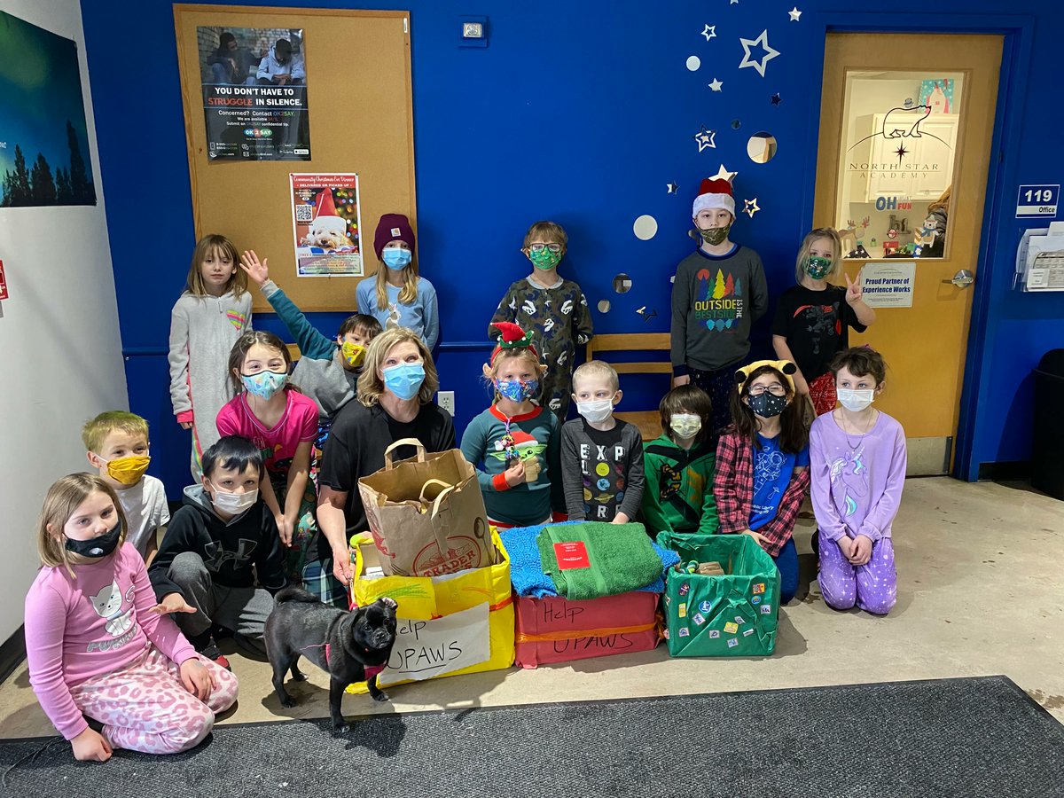 UPAWS1's tweet photo. Our Youth Care!
North Star Montessori Academy students had a HUGE Wish List donation drive for UPAWS! WOW!! They went above and beyond! Thank you!
#ouryouthcare #startingyoung #givingback #community #wishlistdrive #thankyou #upaws https://t.co/MZ66JtKseh