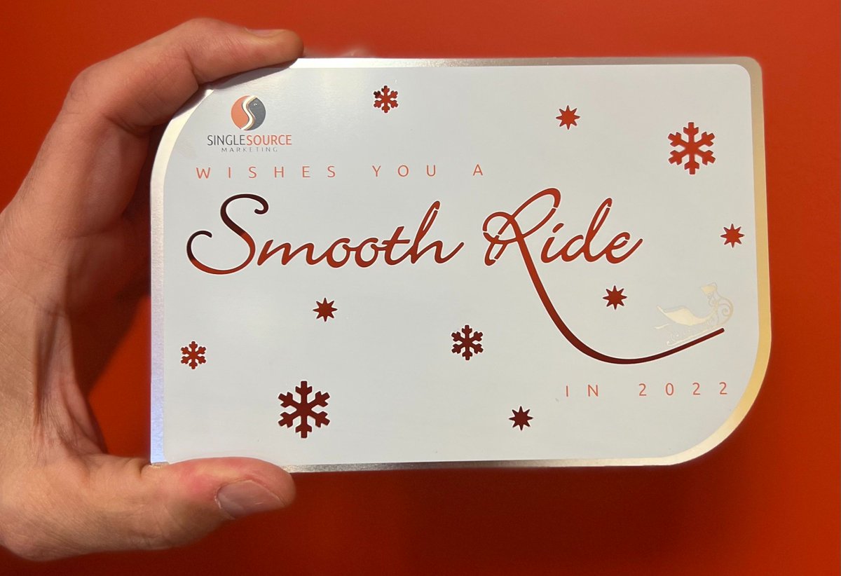 SingleSource's tweet photo. Wishing all of our clients, vendors and friends a healthy and cheerful holiday. Here's to some smooth sailing through 2022! #SingleSourceMarketing #ExecutionIsEverything #HappyHolidays https://t.co/yOJvBF6mva