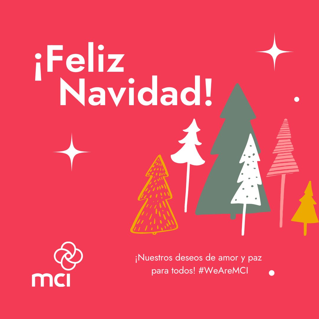MCIgroupArg's tweet photo. ¡Feliz Navidad! 🎄❤ ¡Nuestros deseos de amor, paz y salud para todos! 💫
#MCIArgentina #WeAreMCI #Navidad #Nochebuena https://t.co/uzGDY7zCkG