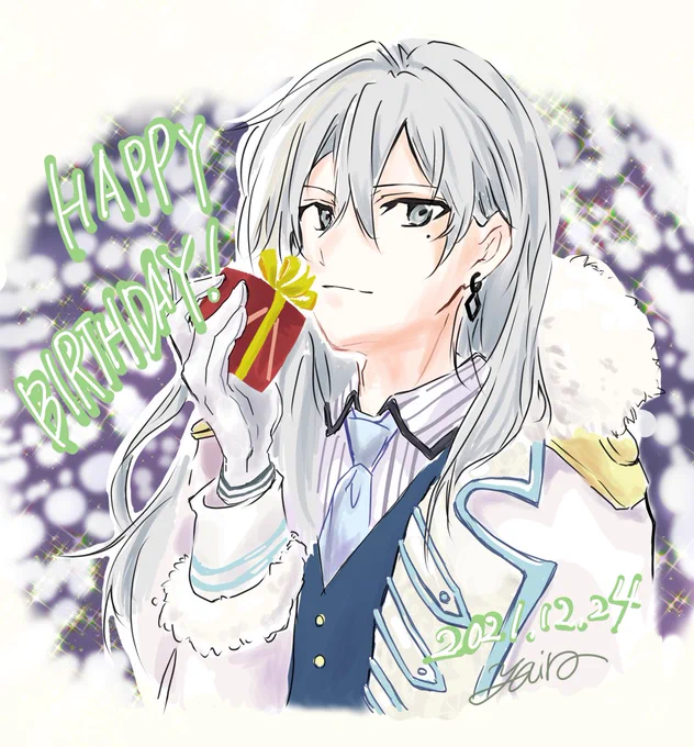 #千生誕祭2021 #千誕生祭2021千お誕生日おめでとう!年賀状イラスト描いてたハズが我慢出来なくなって勢いで描いてしまったw 
